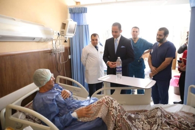 نائب وزير الصحة يقوم بجولة تفقدية في مستشفى القاهرة الجديدة التخصصي للتأكد من جودة الخدمات الطبية المقدمة للمواطنين