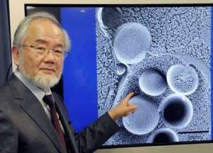 ياباني يفوز بجائزة نوبل للطب لعام 2016
