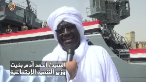 السودان يشكر الرئيس السيسي والقوات المسلحة على «سفينة المساعدات»