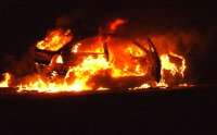 انفجار سيارة واحتراق محطة وقود في الإسماعيلية بسبب الألعاب النارية
