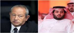 حرب كلاميه بين ساويرس وتركى ال الشيخ على تويتر