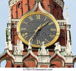 إنشاء أكبر ساعة في العالم بموسكو