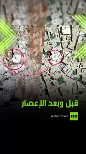 قبل وبعد الكارثة.. صور جوية توضح ما كانت عليه مدينة درنة الليبية وكيف أصبحت بعد إعصار &quot;دانيال&quot; المدمر.