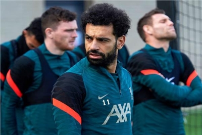 محمد صلاح يشارك في تدريبات ليفربول