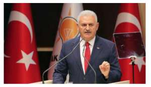 رئيس الوزراء التركي إن قوات برية تركية ستتخذ خطوات ضرورية الأحد،في عفرين بسوريا