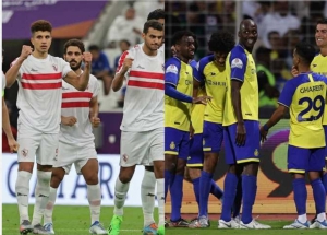النصر السعودى يتعادل مع الزمالك المصرى فى البطولة العربية