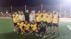فوز المصرية على الوطنية 10 - 0 فى الدورة الرمضانية لكرة القدم لمجموعة صلب مصر