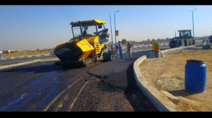 السويس :البدء في رصف شارع عثمان بن عفان من طريق الجيش حتى تقاطع شارع ابو بكر