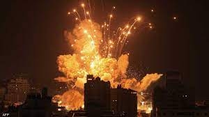 قصف 50 منزلا في حي الشجاعية شرق مدينة غزة