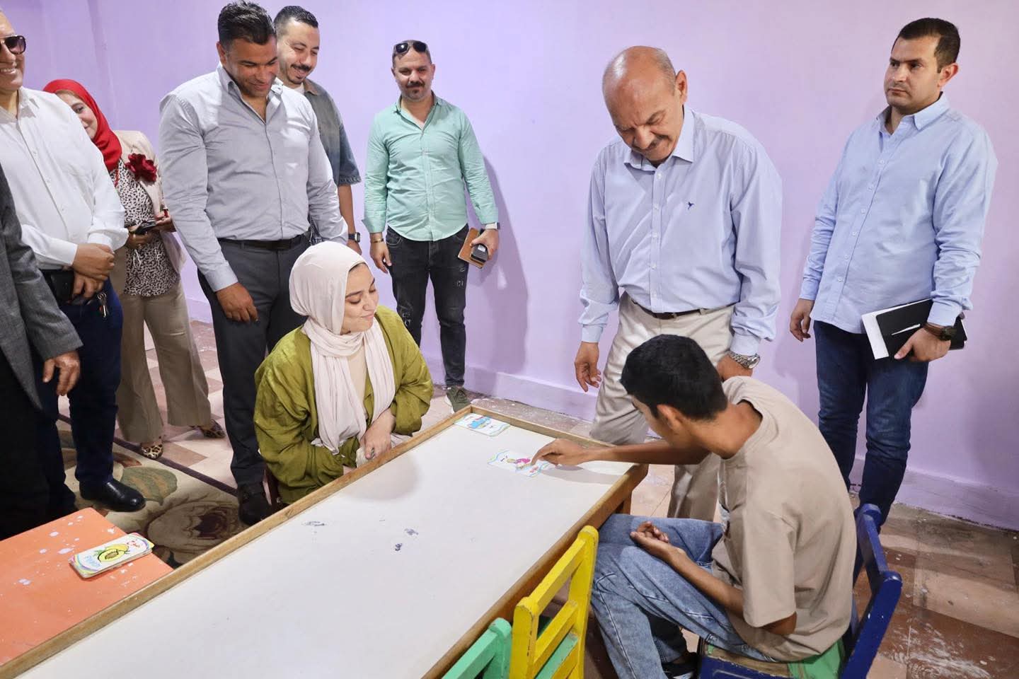 محافظ السويس يحدد تطوير مركز التأهيل